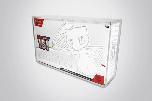 Pokémon 151 Ultra Premium Collection Acrylic Case sealed-product display accessory at GB Toys Australia