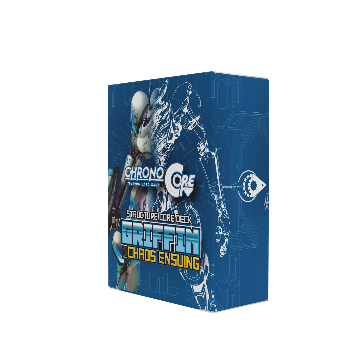 Chrono Core Structure Deck 01 Griffin preconstructed 82-card deck featuring pilot Ariel Tao