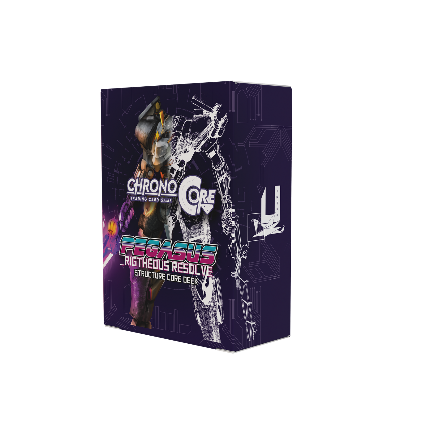 Chrono Core Structure Deck 02 Pegasus preconstructed 82-card deck featuring pilot Etienne Wasu