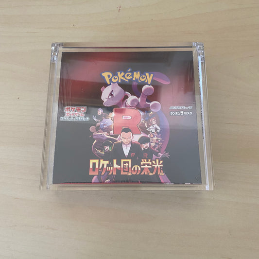 Japanese Pokemon Booster Box Acrylic
