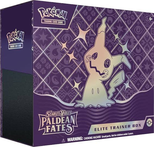 Paldean Fates Elite Trainer Box - GB Toys