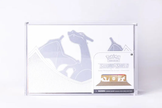 Pokémon Charizard Ultra Premium Collection Acrylic Case sealed-product display accessory at GB Toys Australia