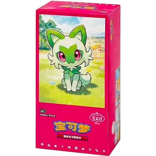 Chinese Pokémon TCG Gem Box Collection - Premium Trading Card Set