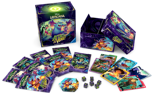 Disney Lorcana Attack of the Vine Illumineer's Trove - Contents