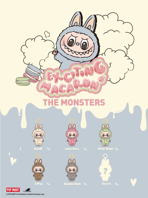 Labubu V1 Exciting Macaron Blind Box
