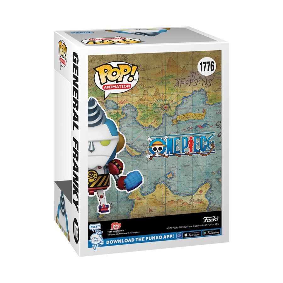 General Franky Funko Pop! – One Piece US Exclusive vinyl figure (view 8)