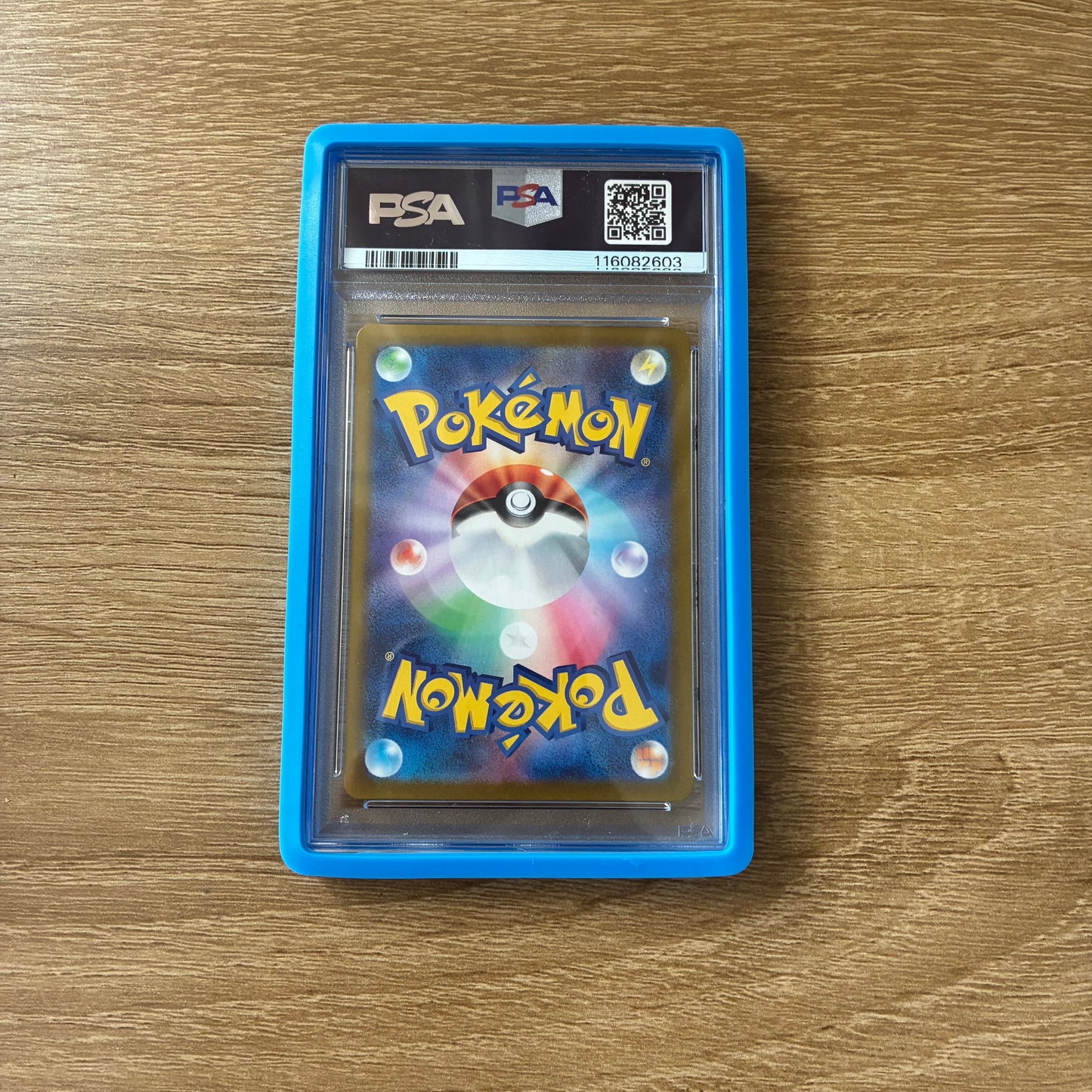 PSA Graded Card Bumper Sky Blue