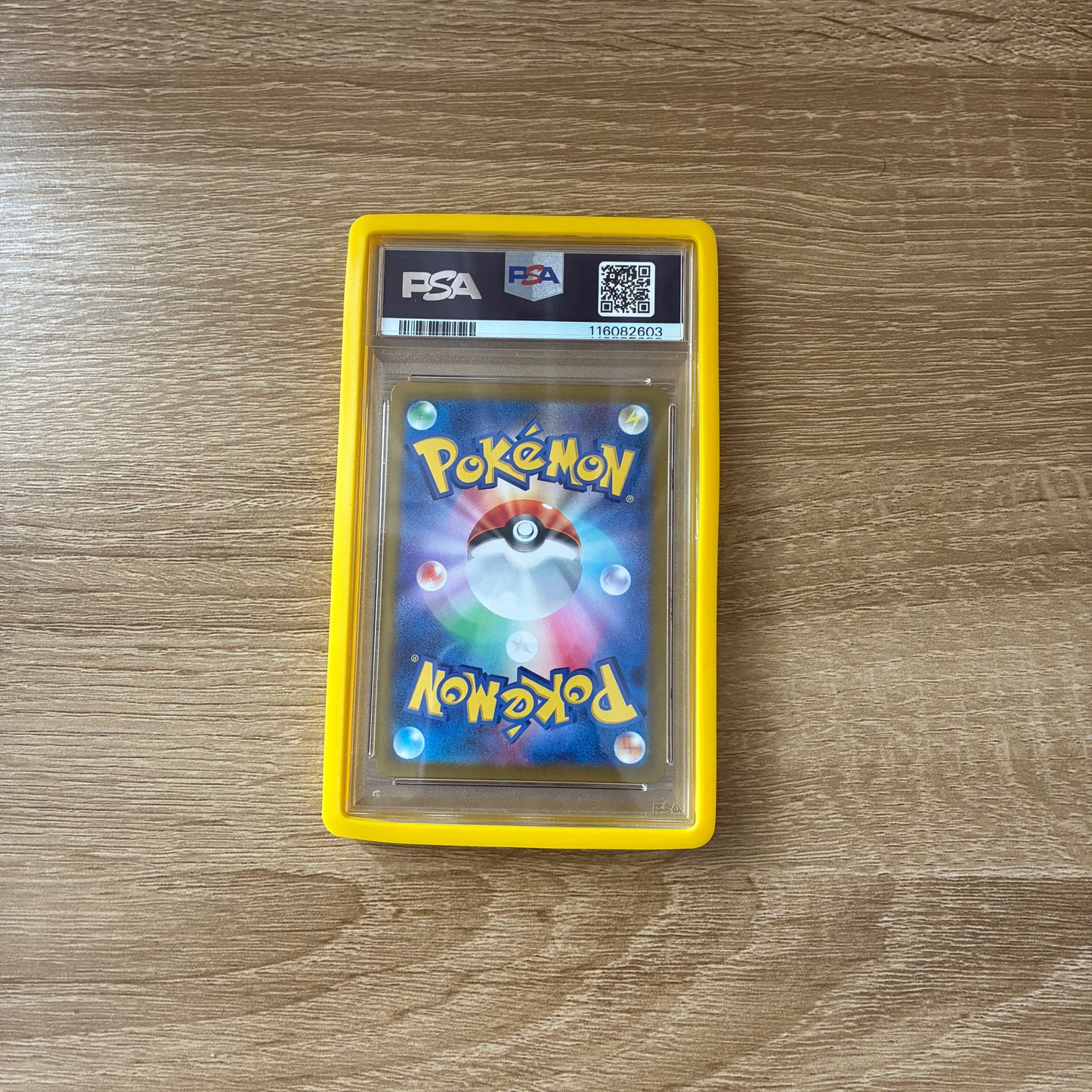 PSA Graded Card Bumper Sunshine Yellow