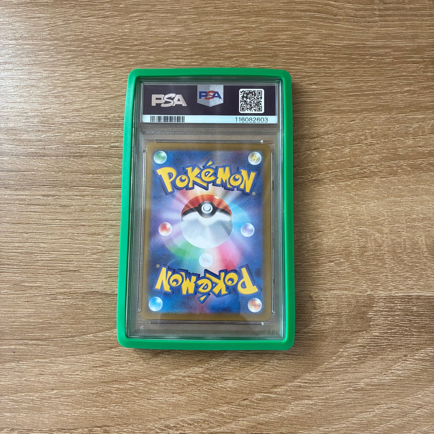 PSA Graded Card Bumper Forest Green