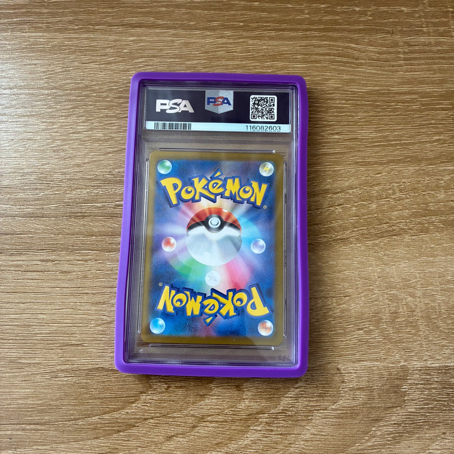 PSA Graded Card Bumper Royal Amethyst