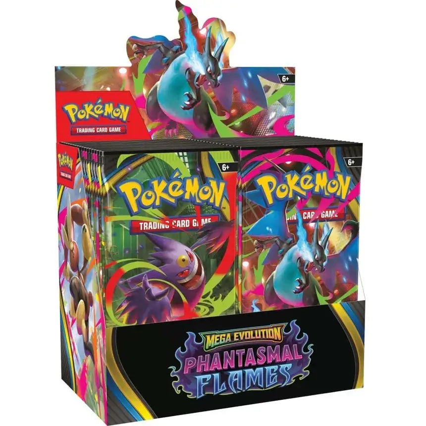 Pokemon TCG Phantasmal Flames Booster Box Mega Evolution