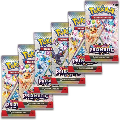 POKÉMON TCG Scarlet & Violet 8.5: Prismatic Evolutions Booster Bundle - GB Toys