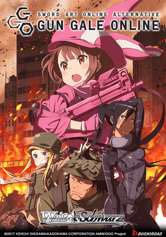 Weiss Schwarz Sword Art Online Gun Gale Online Booster Box Reprint at GB Toys Australia