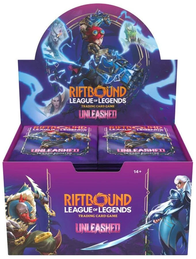 Riftbound: League of Legends TCG Booster Box Case – Unleashed