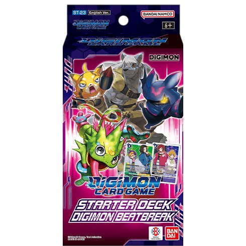 Digimon Card Game Beatbreak ST-23 Starter Deck Display