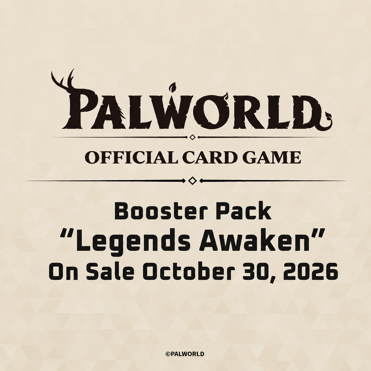 Palworld Card Game: BP02 Legends Awaken - Booster Box