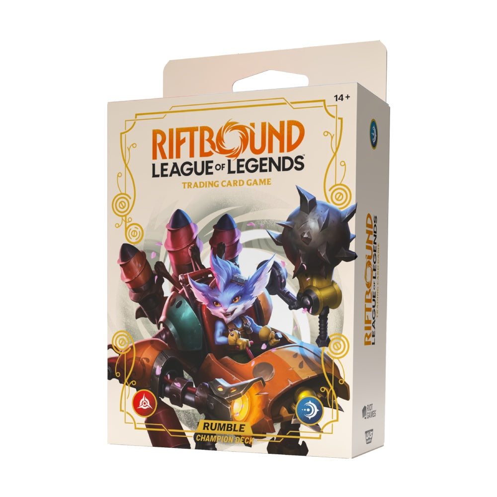 Riftbound Rumble Champion Deck Display
