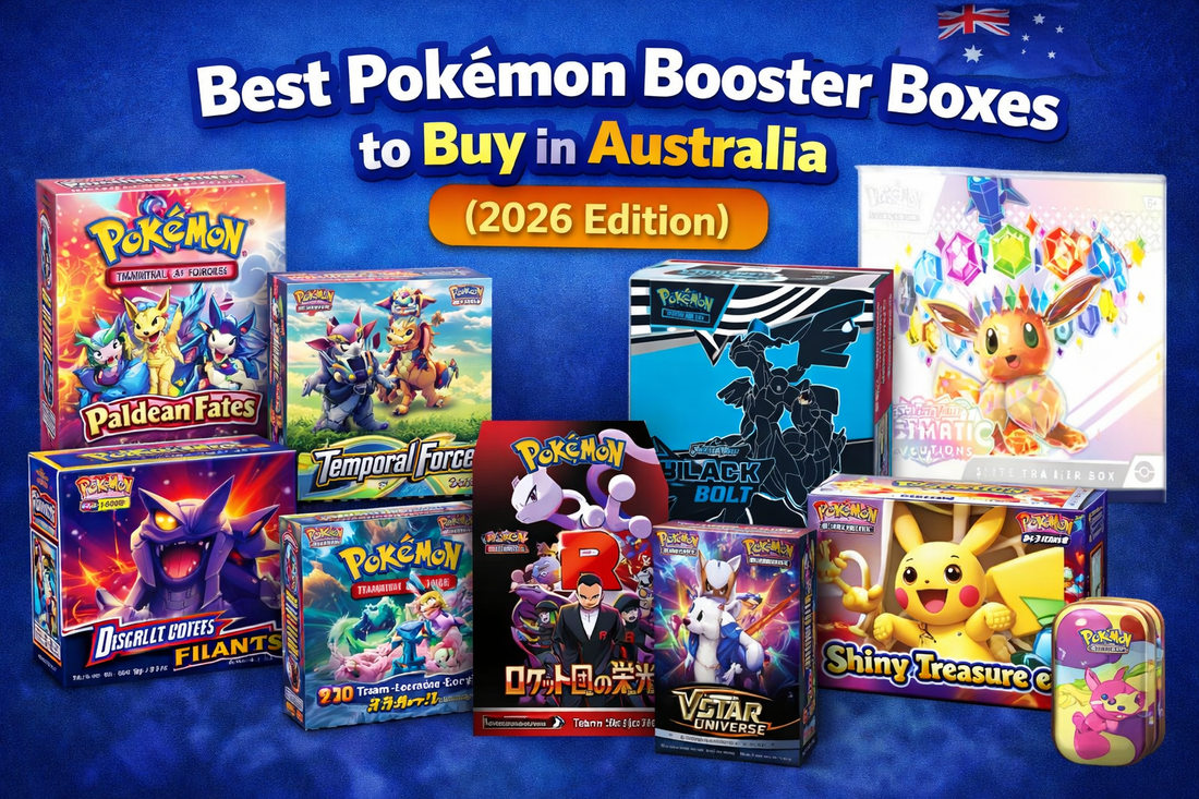 Pokemon TCG booster boxes recommended for Australian buyers in the 2026 buying guide