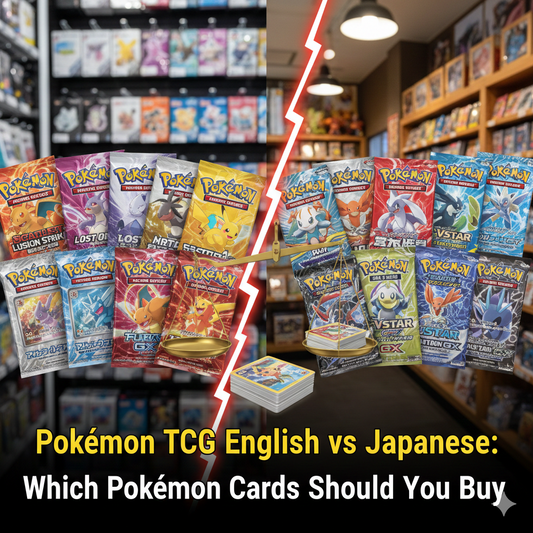 Pokemon TCG English vs Japanese: Which Pokemon Cards Should You Buy?