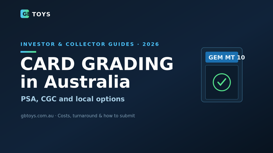 How to get your cards graded in Australia, PSA CGC and local options, from GB Toys