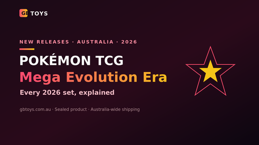 Pokemon TCG Mega Evolution era 2026 sets explained, from GB Toys