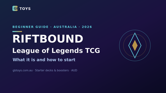 Riftbound League of Legends TCG beginner guide for Australia, from GB Toys