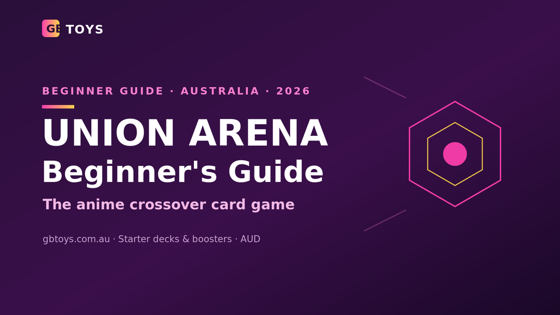 Union Arena card game beginner guide for Australia, from GB Toys