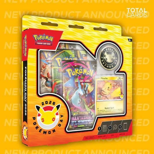 Pokemon TCG's 30th Anniversary: What to Expect in 2026 limited edition product packaging for Pokémon Day 2026.