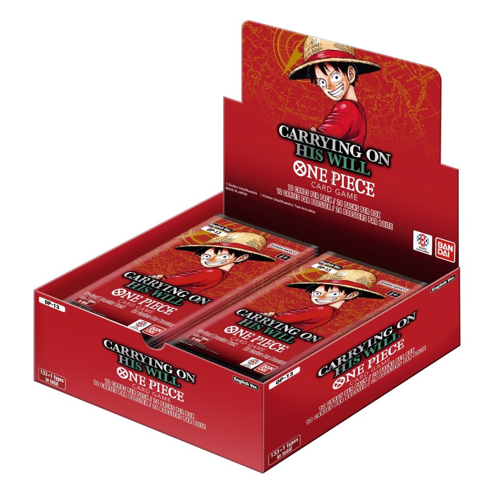 One Piece Card Game English booster boxes at GB Toys