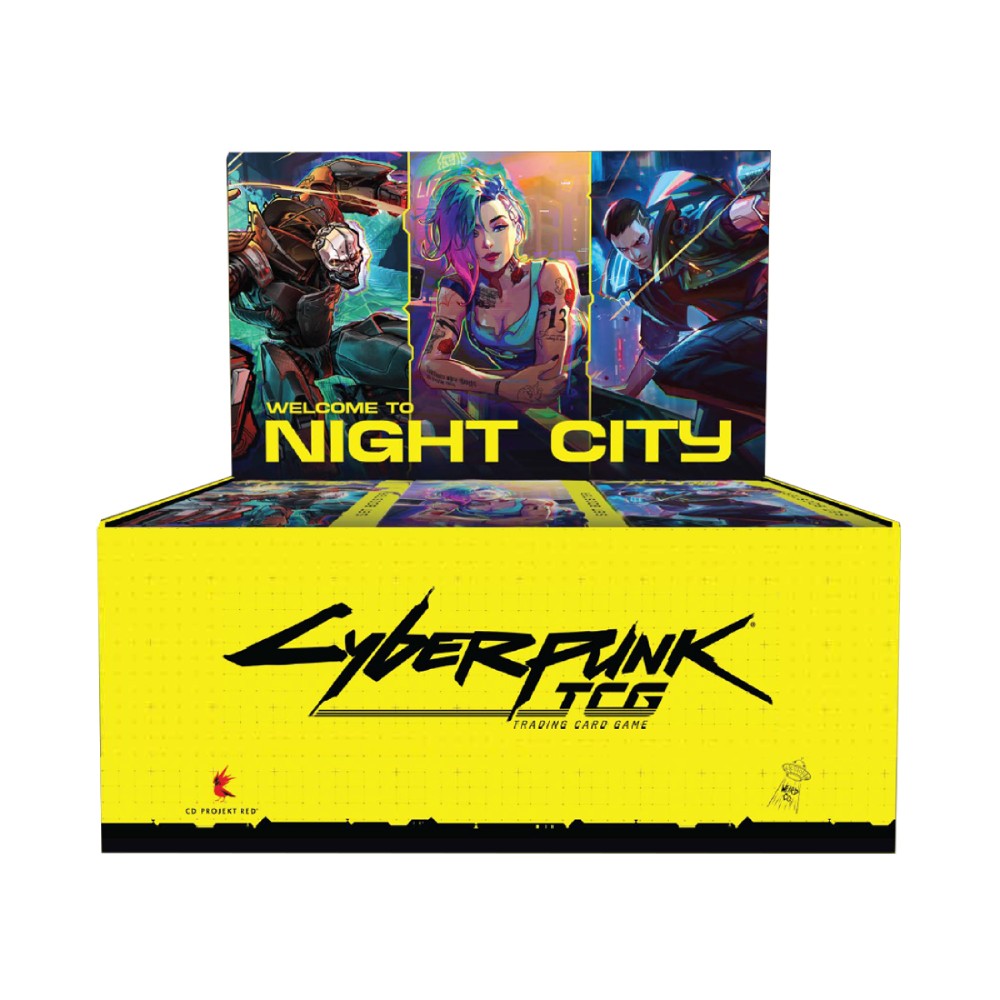 Cyberpunk TCG Welcome to Night City Booster Box at GB Toys Australia