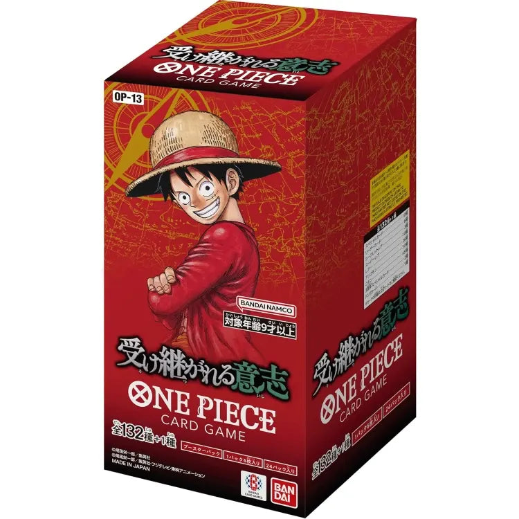 One Piece Card Game Japanese booster boxes at GB Toys
