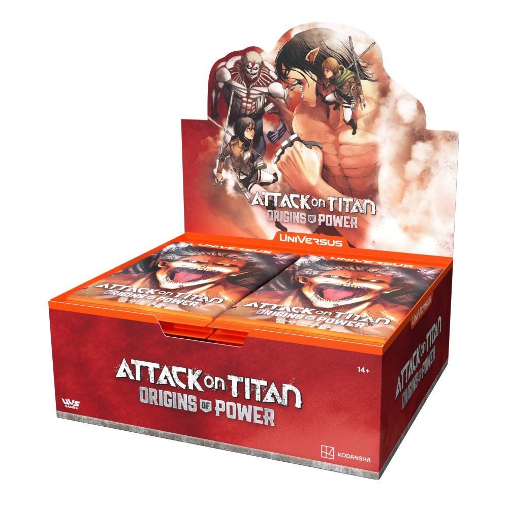 Attack on Titan: Origins of Power Booster Box (UniVersus