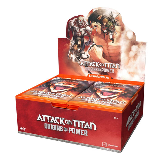 Attack on Titan: Origins of Power Booster Box (UniVersus
