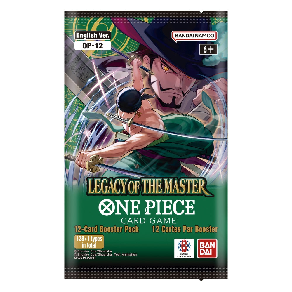 One Piece Card Game: OP-12 Booster Box – Legacy Of The Master