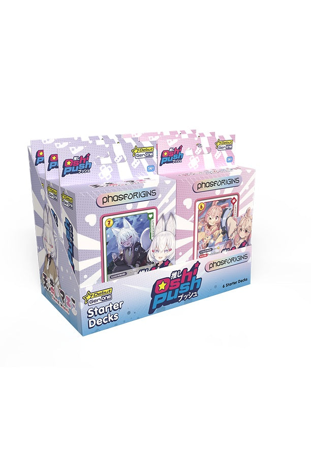 Oshi Push TCG: Gen One Starter Deck