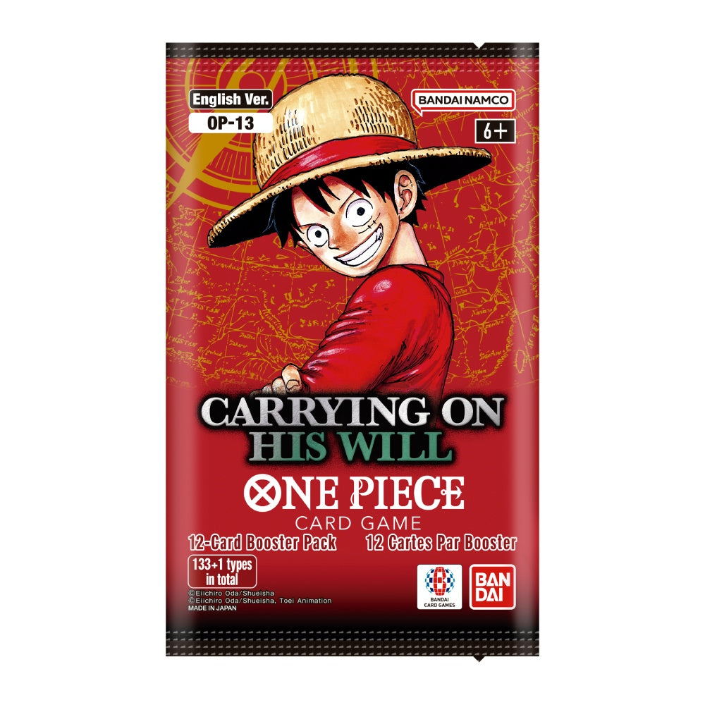 Pre-Order One Piece Card Game: Booster Display – Carrying On His Will [OP-13]