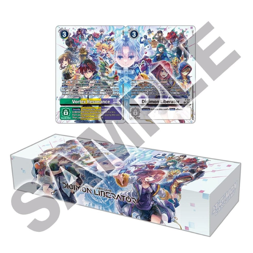 Digimon Card Game Digimon Liberator Debuggers [PB-22] Premium Bandai Collector Set sealed product at GB Toys Australia