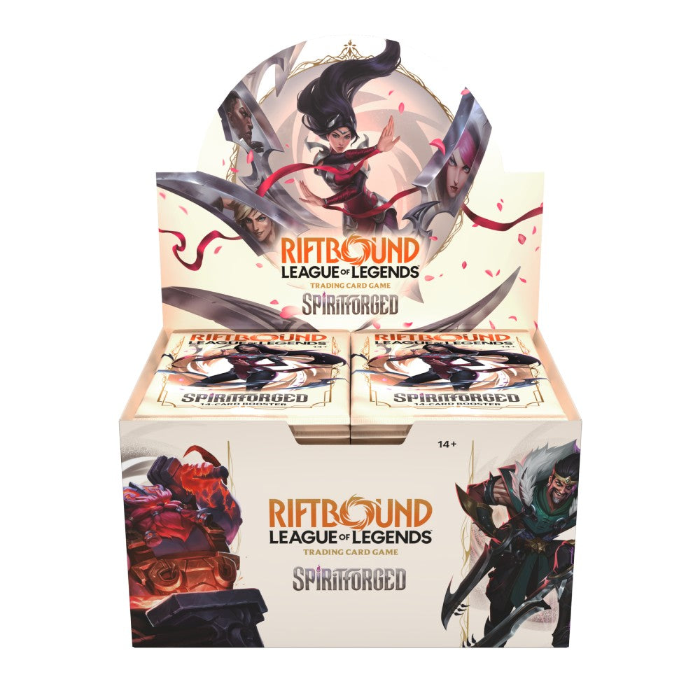Riftbound - Spiritforged Booster Box: League of Legends TCG - GB Toys 