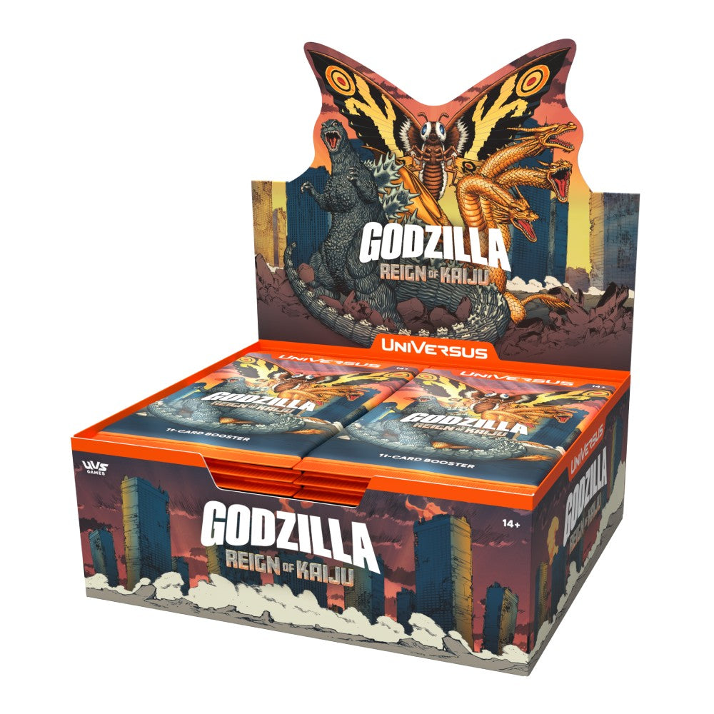 Godzilla: Reign of Kaiju Booster Box - Universes - GB Toys 