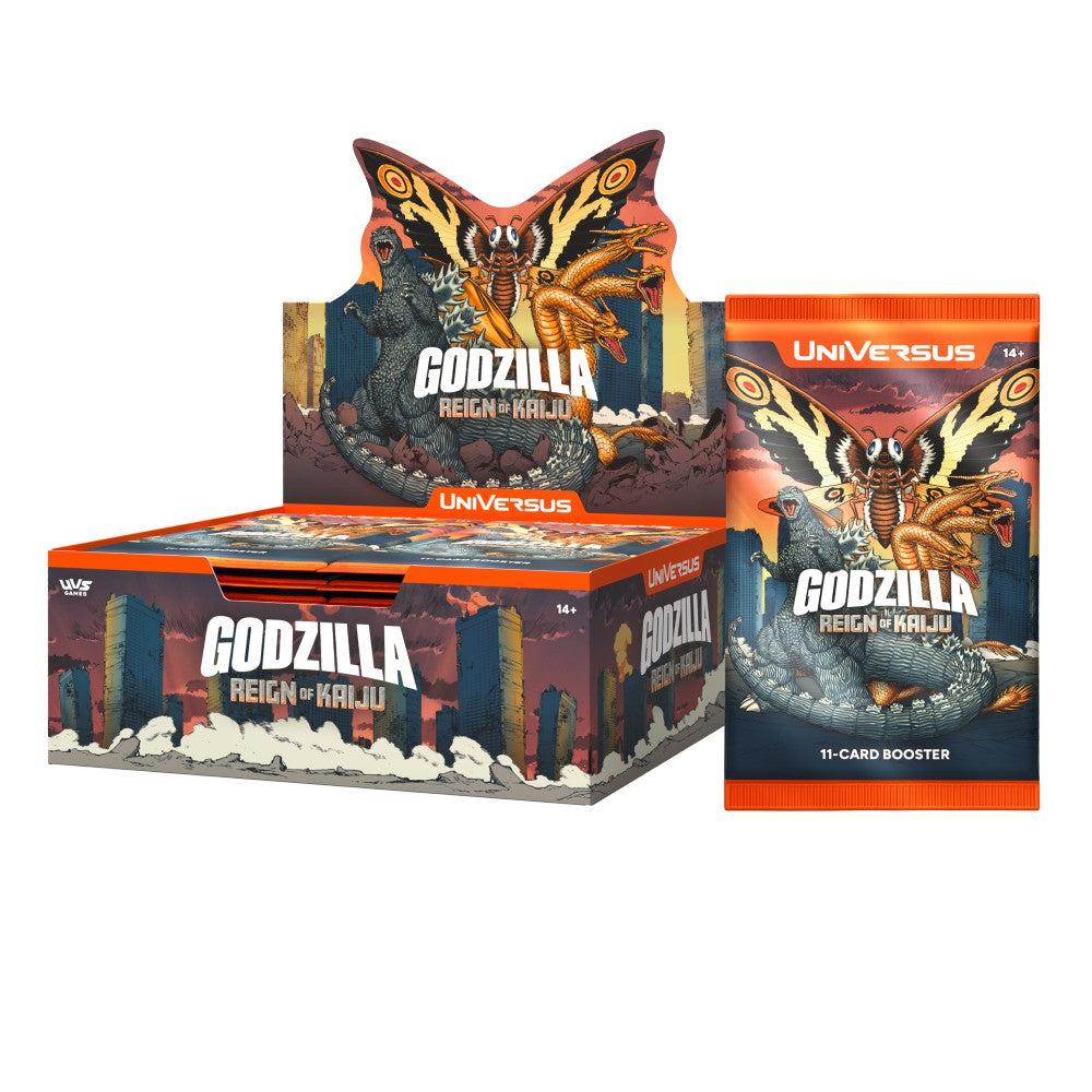 Godzilla: Reign of Kaiju Booster Box - Universes - GB Toys 