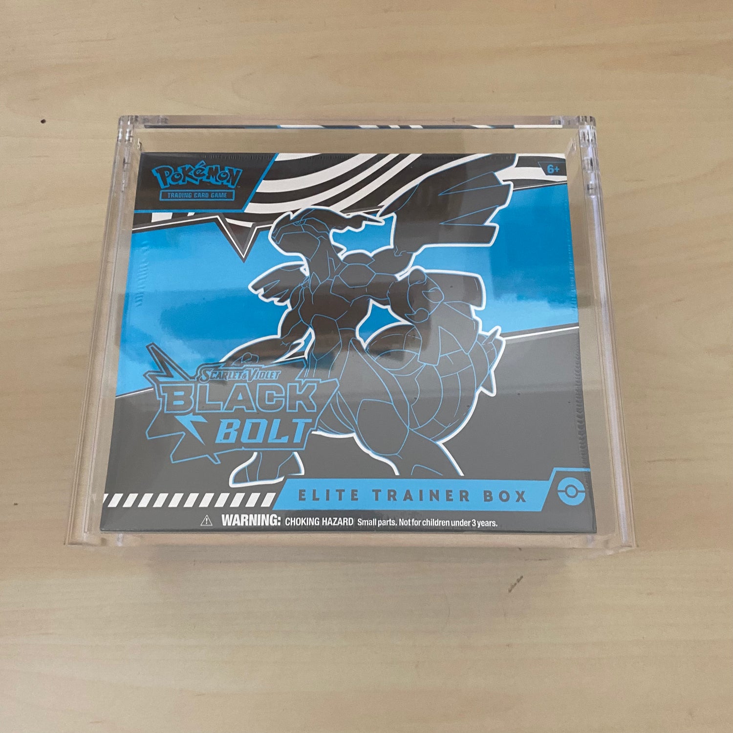 Pokémon Elite Trainer Box Acrylic Display Case sealed-product display accessory at GB Toys Australia