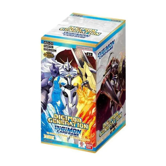 Digimon Card Game Digimon Generation [AD-01] Advanced Booster Box sealed product at GB Toys Australia