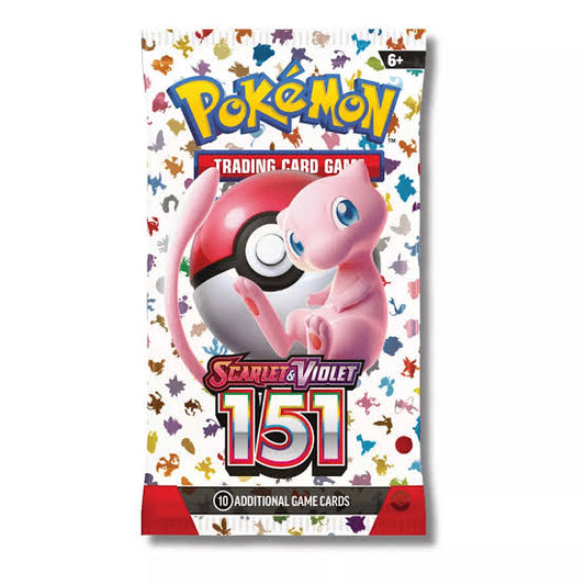 Pokémon TCG 151 Single Booster Pack - Authentic English Trading Cards