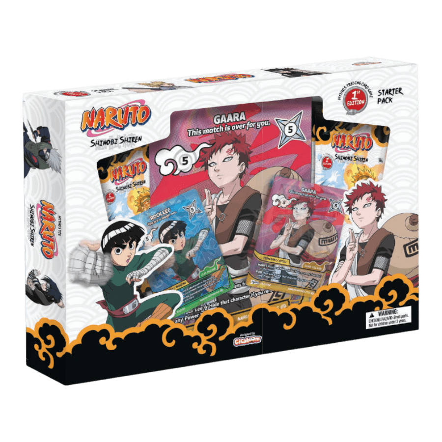 Naruto Mythos TCG Shinobi Shiren Gaara vs Rock Lee Starter Deck (1st Edition)