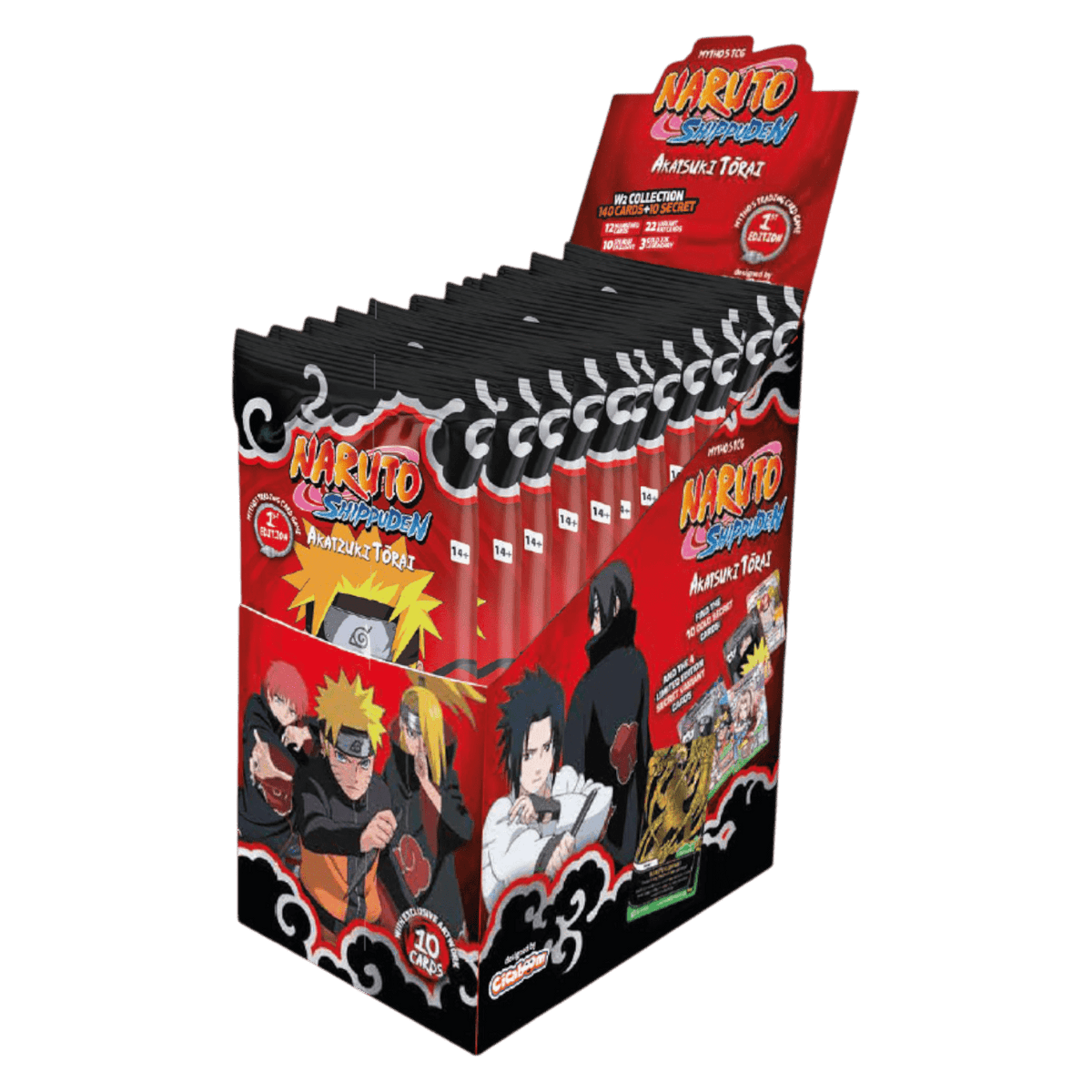 Naruto Mythos TCG Naruto Shippuden Akatsuki Booster Box (1st Edition, Display of 24)