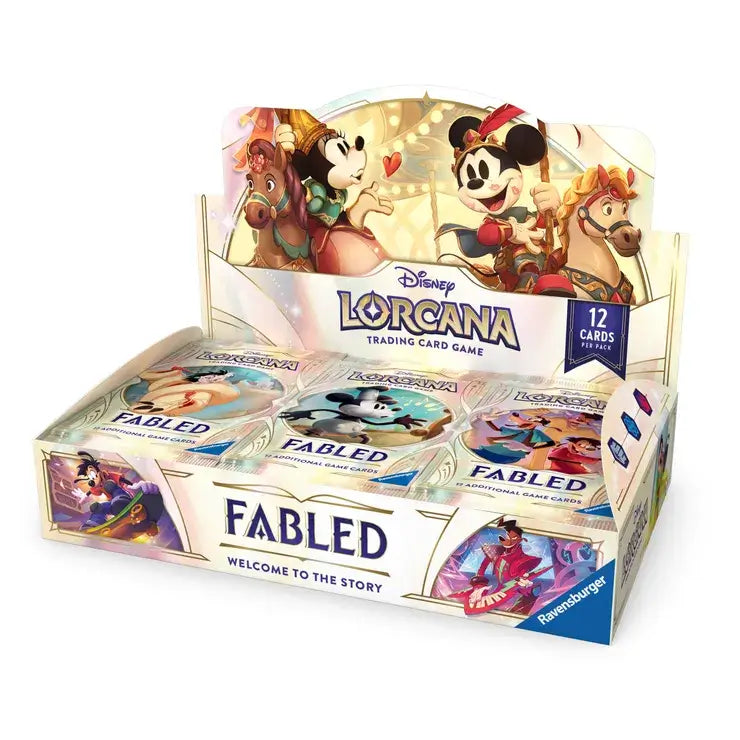 Disney Lorcana TCG Fabled Booster Box DLC S9