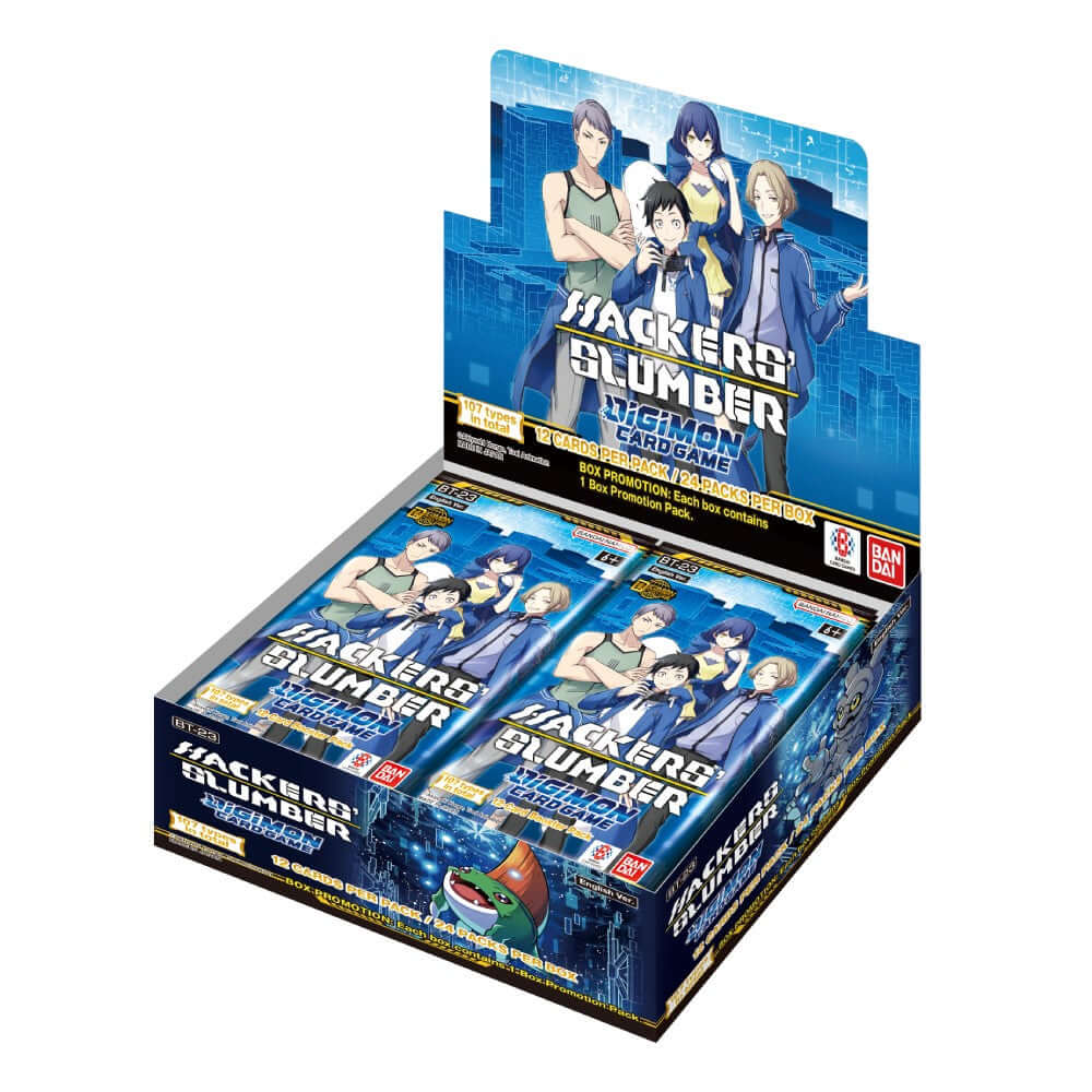 Digimon Card Game Hackers Slumber BT-23 Booster Box