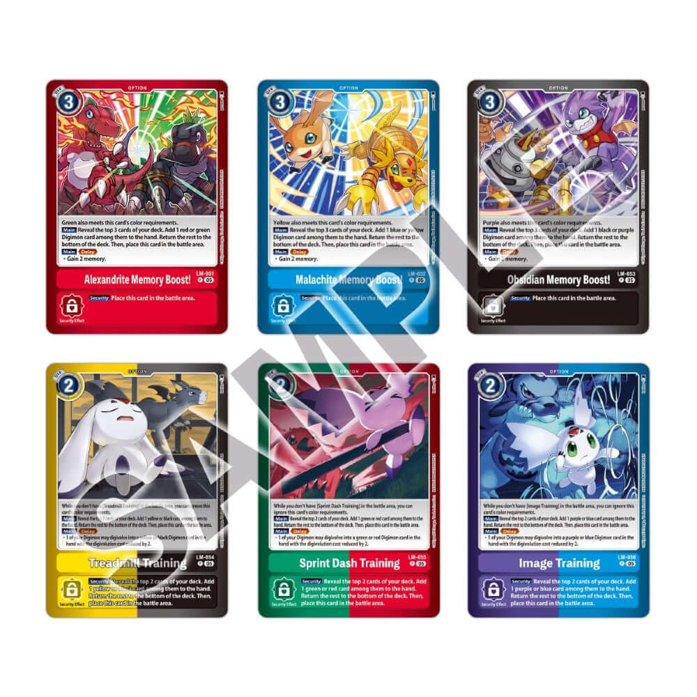 Digimon Card Game: Limited Card Pack Display – Another Knight [LM-07] Cards 3