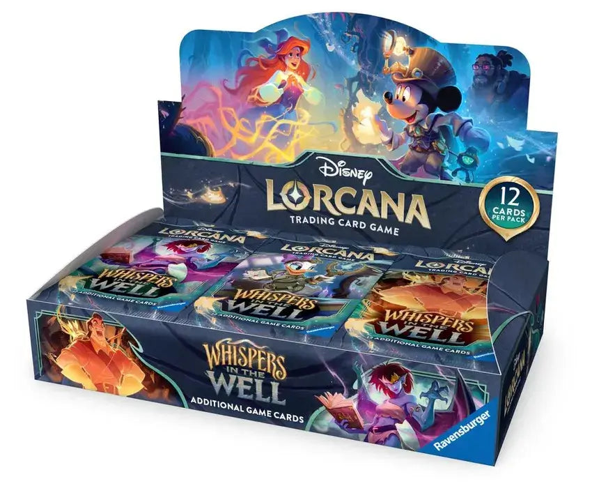 Disney Lorcana TCG Whispers in the well Booster box DLC 10