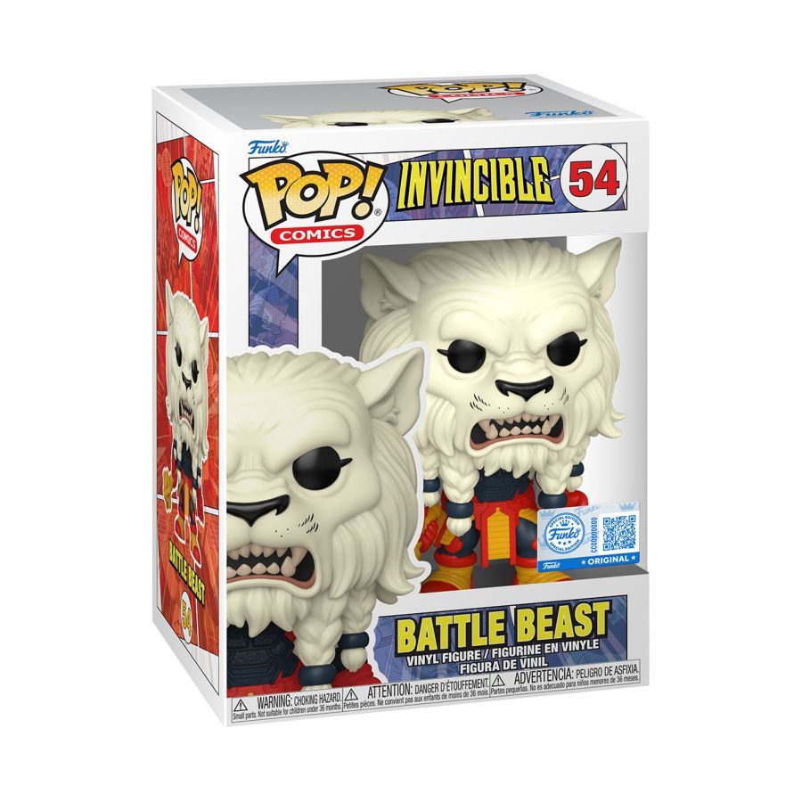 Battle Beast Funko Pop! – Invincible US Exclusive vinyl figure (view 3)